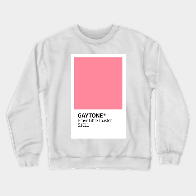 GAYTONE - Brave Little Toaster (Wynonna Earp) Crewneck Sweatshirt by VikingElf